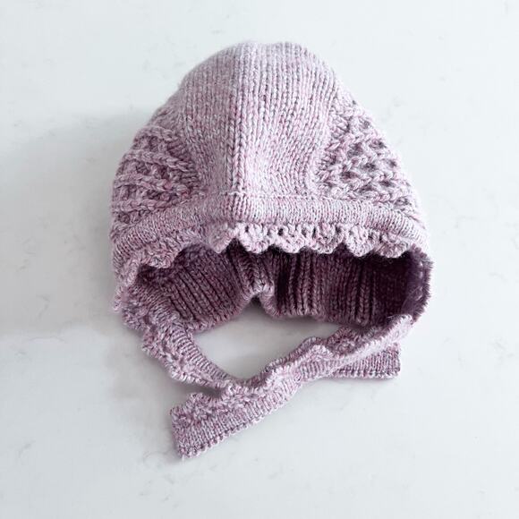 Wedoble girls wool blend sweater pants and bonnet matching set size 6 months - Picture 12 of 12